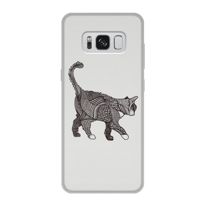 Printio Чехол для Samsung Galaxy S8, объёмная печать Кошак