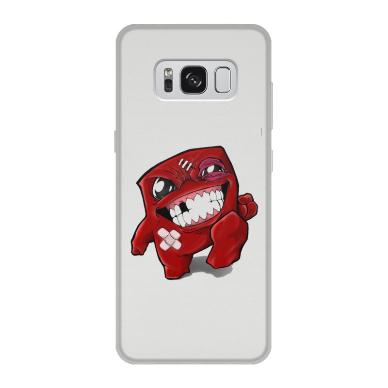 Printio Чехол для Samsung Galaxy S8, объёмная печать Super meat boy