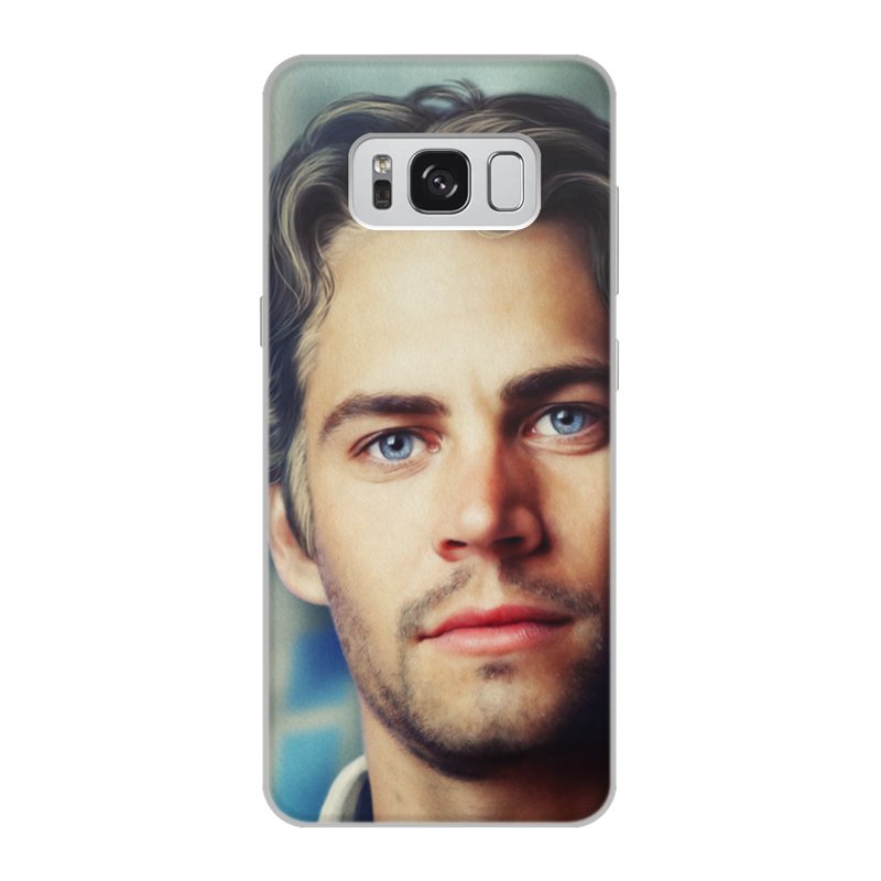 Printio Чехол для Samsung Galaxy S8, объёмная печать Пол уокер paul walker