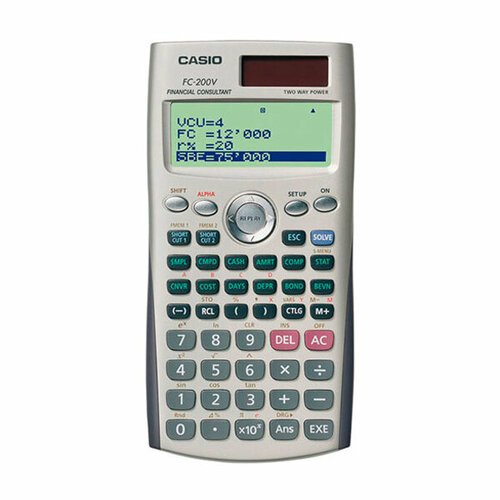 Калькулятор финансовый Casio FC-200V