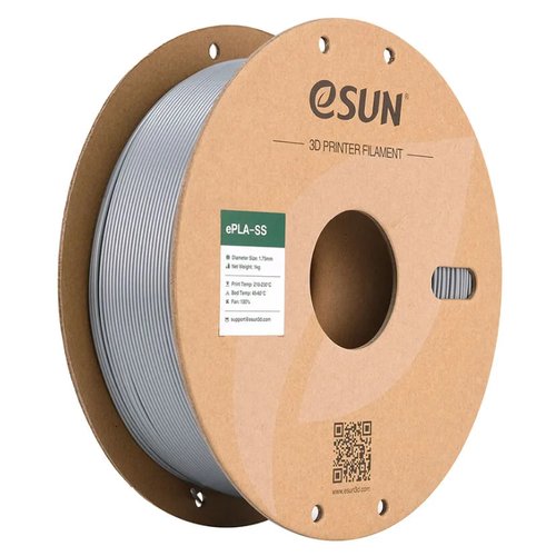Катушка пластика ESUN ePLA-SS серебро 1.75 мм 1 кг