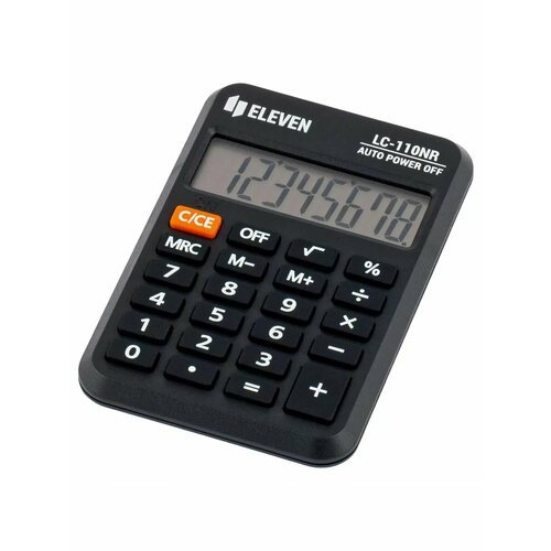 Калькулятор карманный LC-110NR, 8 разрядов, 58*88*11мм.