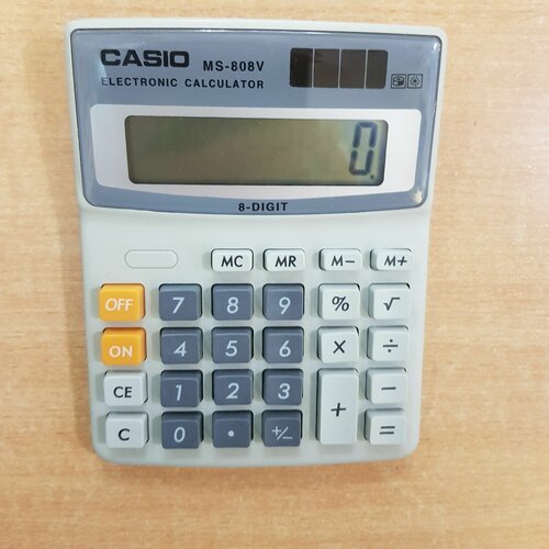 Калькулятор настольный MS 808V, 8 разрядов, 14х11х2см