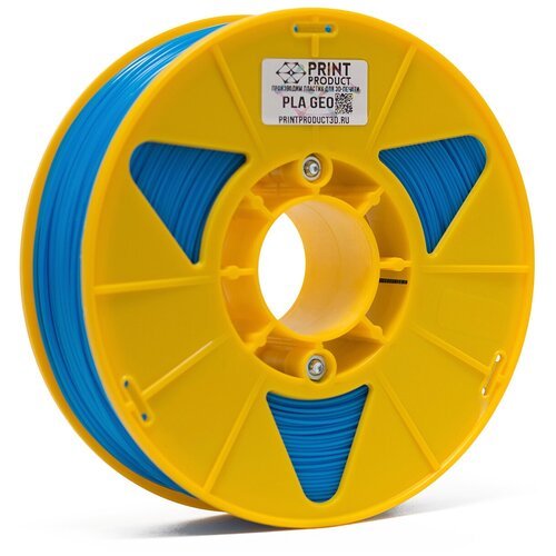 PLA GEO Голубой , 1000 гр, 1,75мм, пластик PrintProduct для 3D-принтера