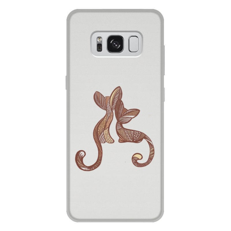 Printio Чехол для Samsung Galaxy S8 Plus, объёмная печать Котики