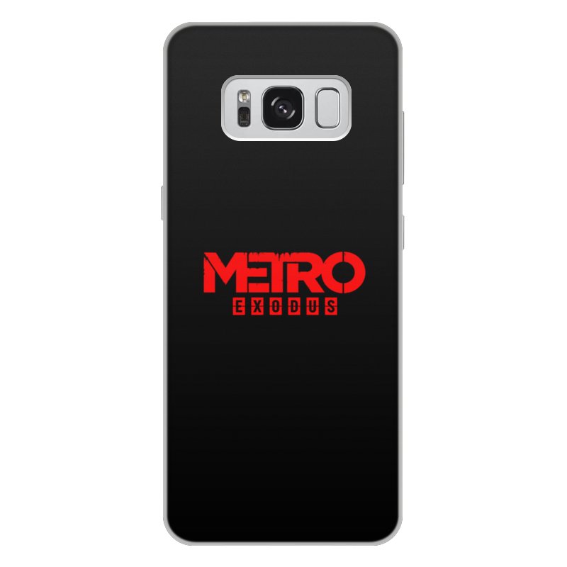 Printio Чехол для Samsung Galaxy S8 Plus, объёмная печать Metro