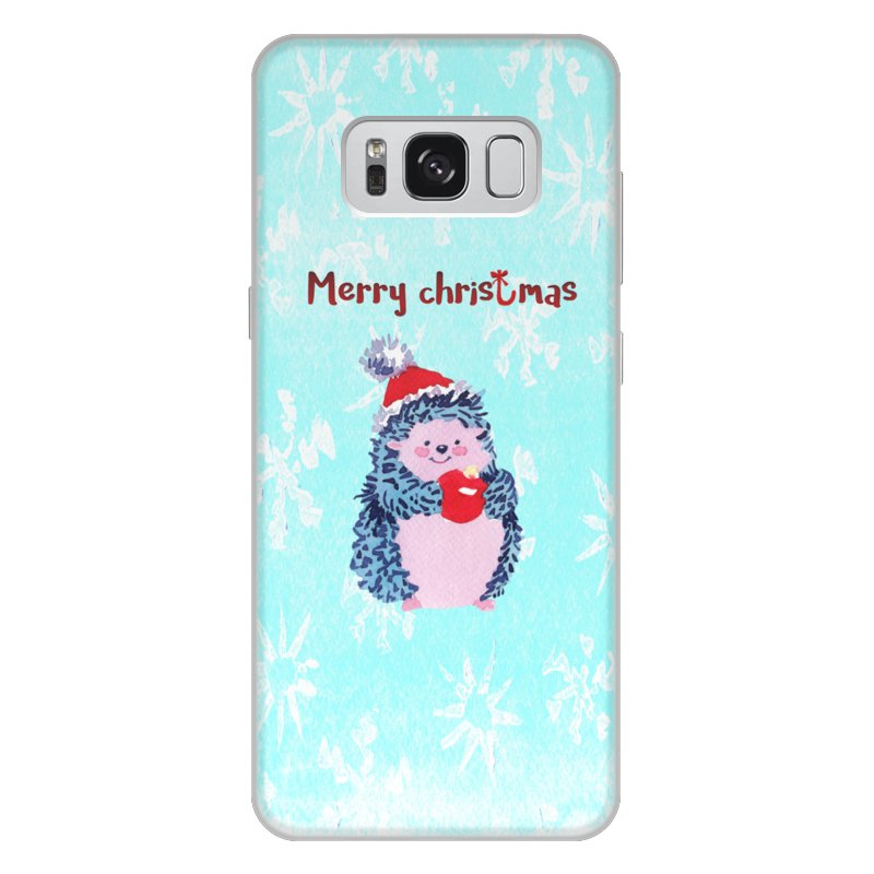 Printio Чехол для Samsung Galaxy S8 Plus, объёмная печать Christmas