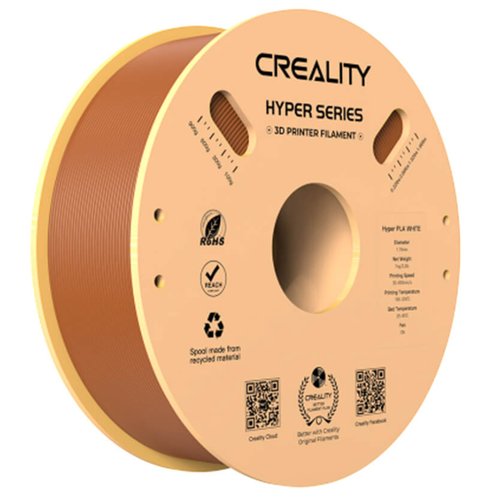 Катушка Hyper PLA-пластика Creality 1.75 мм 1кг, коричневвая