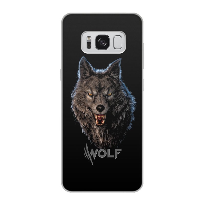 Printio Чехол для Samsung Galaxy S8, объёмная печать Волки