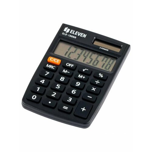 Калькулятор карманный SLD-100NR, 8 разрядов, 58*88*10мм.