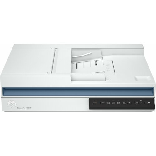 Сканер планшетный HP Scanjet Pro 2600 f1, A4, CIS, 600x600dpi, ДАПД 60 листов