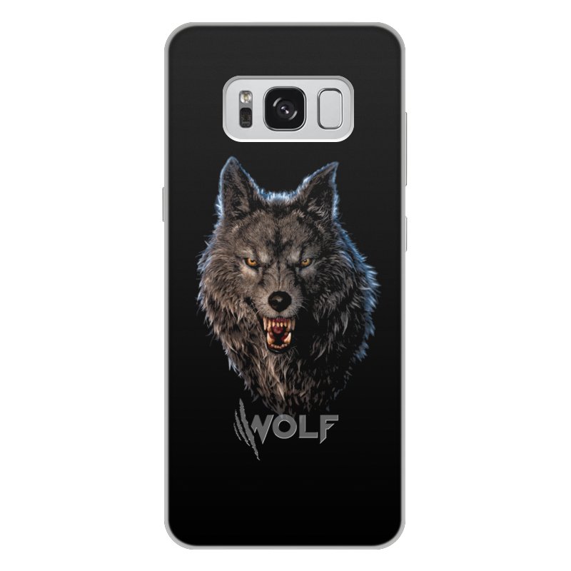 Printio Чехол для Samsung Galaxy S8 Plus, объёмная печать Волки