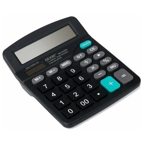 Калькулятор настольный 12-разрядный 838B двойное питание 588174
